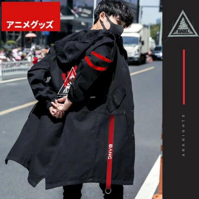 JAKET PARKA SNIPER BABEL W ARKNIGHTS COSPLAY ANIME AMIYA W ARKNIGHTS