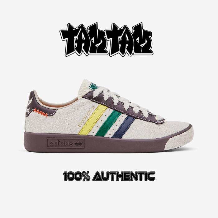 Adidas Forest Hills X Brain Dead Core White 100% Original