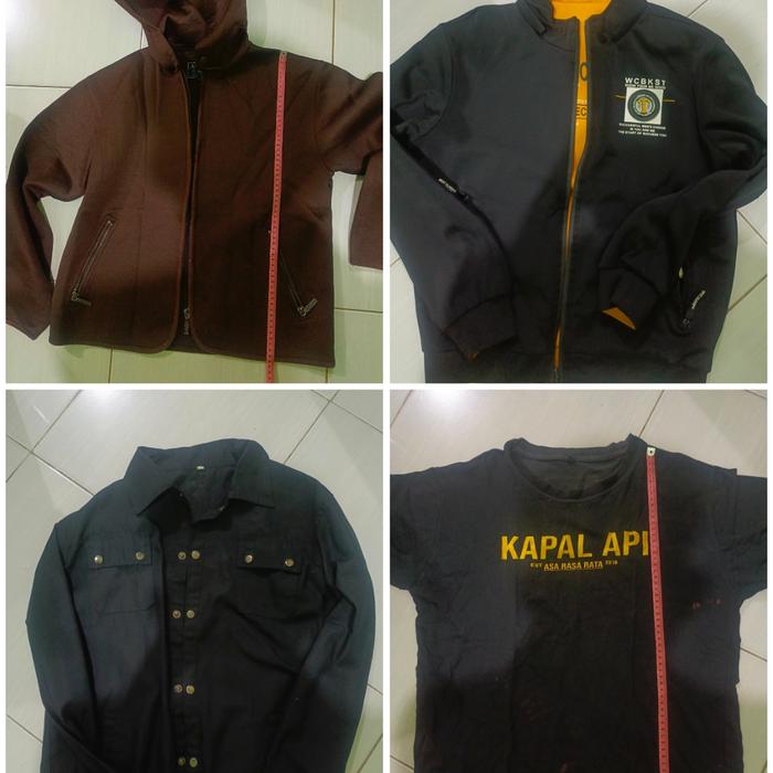 jual jaket dan baju thrifting