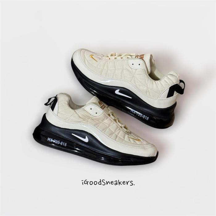 Sepatu Sneakers AIR MAX 720 Cream Black PRIA