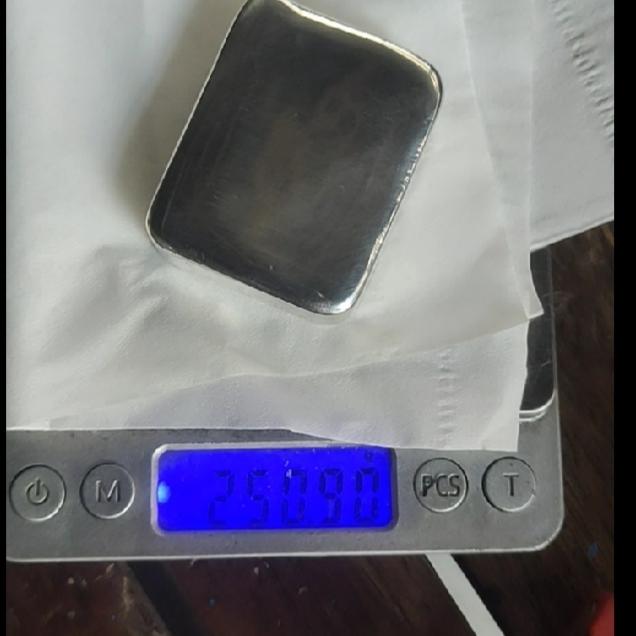 perak  batangan silver 250 gr