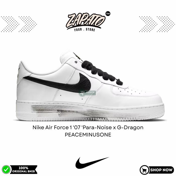 Sepatu Nike Air Force 1 '07 'Para-Noise x G-Dragon PEACEMINUSONE Original BNIB