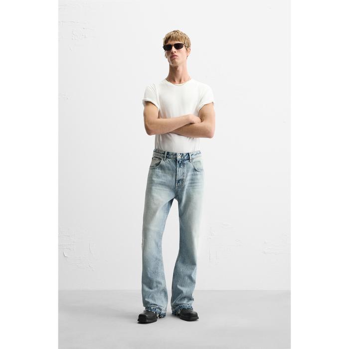 Zara baggy JEANS FLARE FIT men