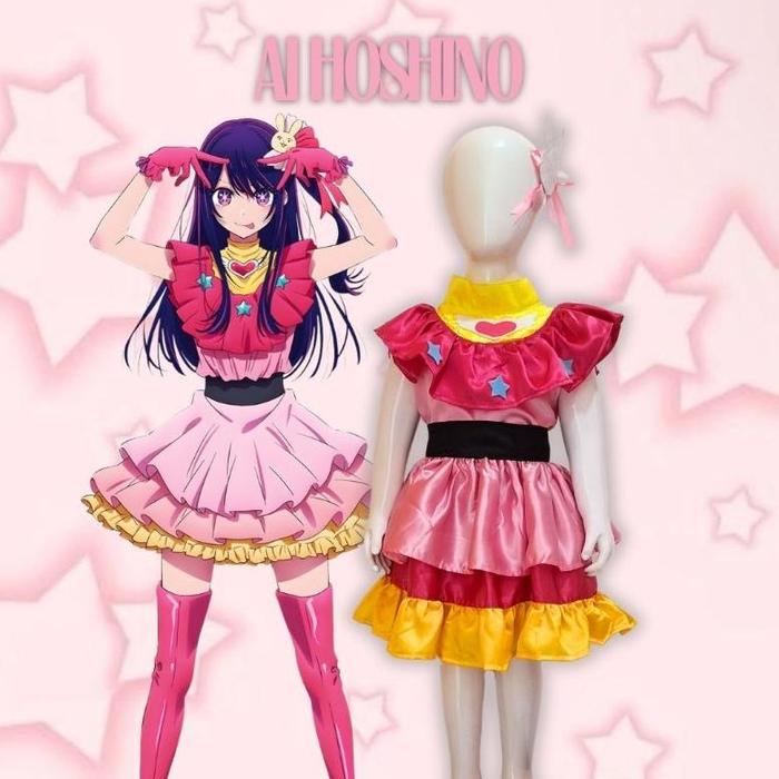 Kostum Ai Hoshino Untuk Anak | Ai Hoshino Costume For Kids | Costume Cosplay
