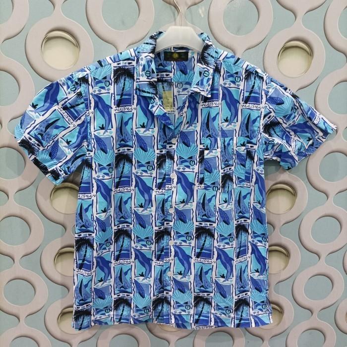 KEMEJA PANTAI HAWAI PRIA SECOND TIANLUN SIZE L KPY039