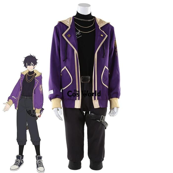 Jacket Sweater Cosplay Vtuber Shxtou Shoto