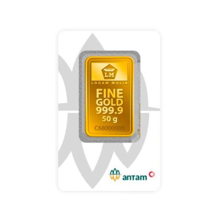 Antam Vac 50 Gram Tahun 2025