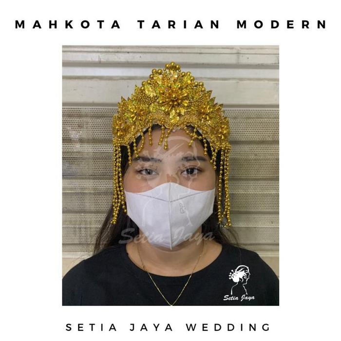Mahkota Tarian Modern Siger/ Sunda Jurai/ Aksesoris Kepala Tarian Lomba