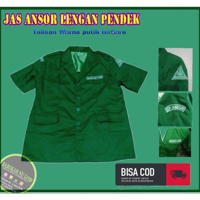 ◤Elite◢ Jas Ansor Pendek Sukarno |Jas Ansor Kekinian|Jas Ansor Murah