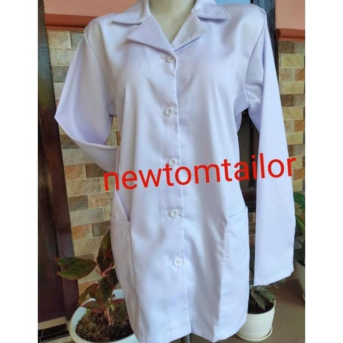 Baju Perawat.Baju Asn.Pdh Putih.Seragam Perawat.Baju Pppk Dlln. Cewek