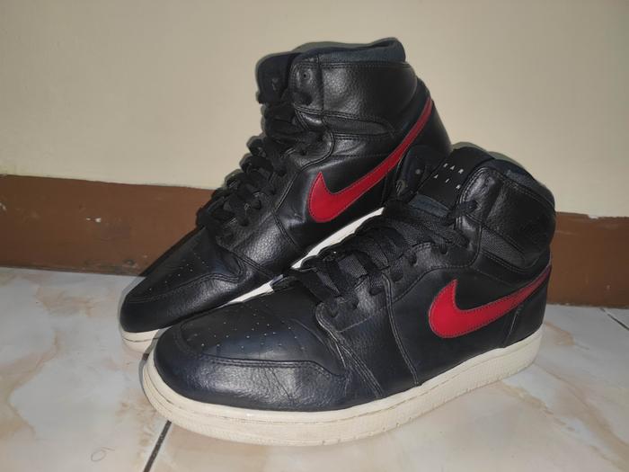Aj1 High Rare Air Black, Size 48.5/32cm China (2ND, Kondisi 85%)