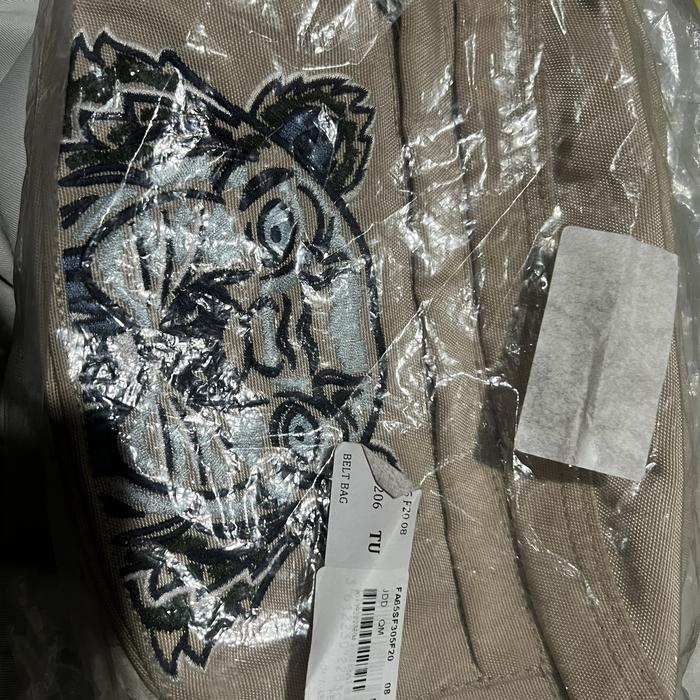Waistbag waist bag kenzo original warna cream masih mulus