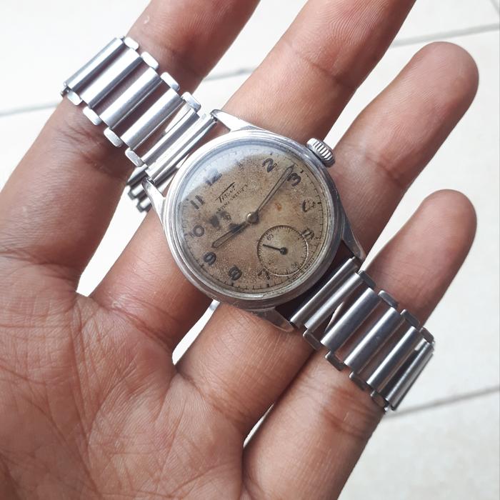 Tissot KNiL WwII Military not omega longines seiko tank 6105 mido movado titoni enicar buren univers