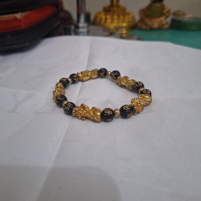 Gelang pixiu branded Pembuka aura dan rezeki menjaga kesehatan tubu Limited edition Barang terawat P