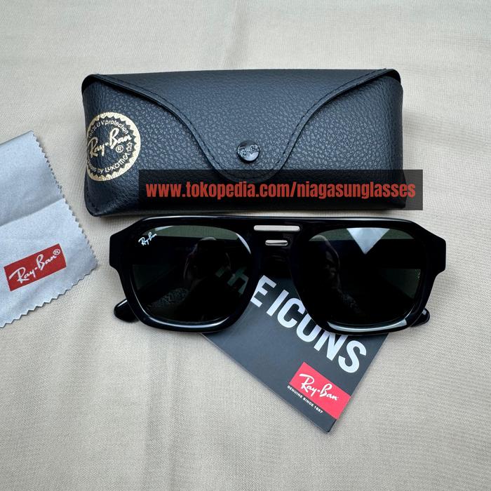 Kacamata Rayban Corrigan RB4397 Black Second Original