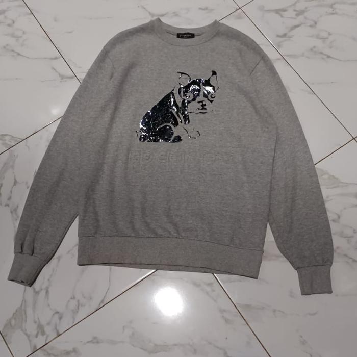 crewneck Givenchy logo doggy pacth vinile