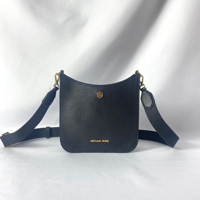 tas wanita mk briley small messenger black vj