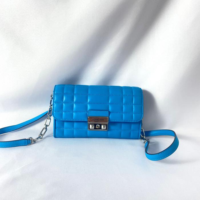 tas wanita mk tribeca large woc crossbody santorini vj