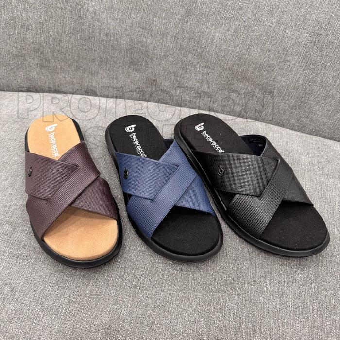 Sandal Bocorocco, Sandal Kulit Pria, Sandal Kesehatan, Sandal Pria, Sandal Bocorocco Original
