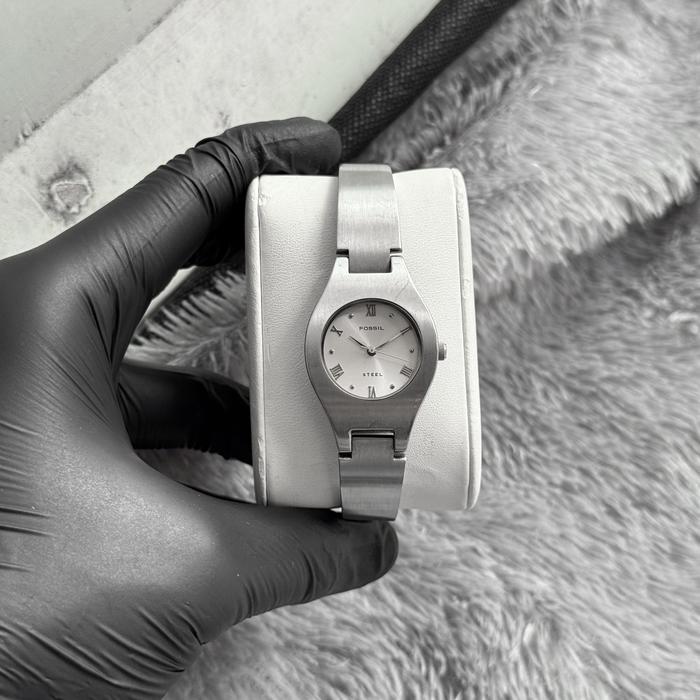 (Barunya 2,3jt) Jam Tangan Vintage Fossil Steel Original