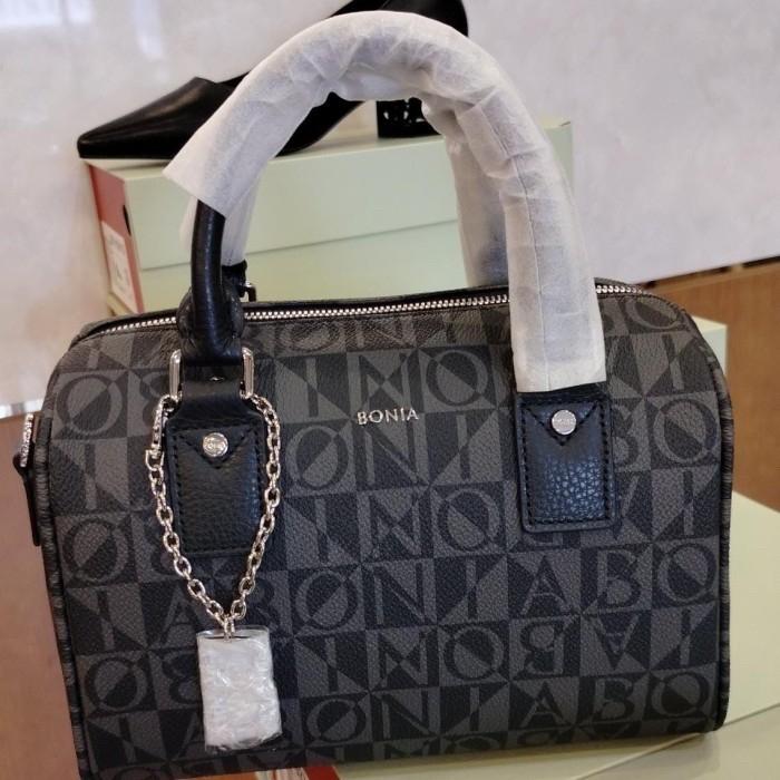 Tas bonia original monogram hitam model speedy S
