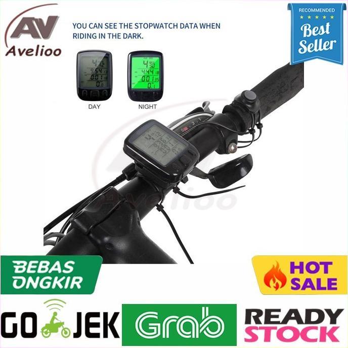 Speedometer Sepeda Backlight Lcd