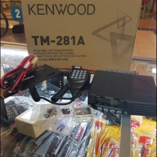 Kenwood TM 281 TM-281A Radio Rig Mobil Walkie Talkie Ht VHF