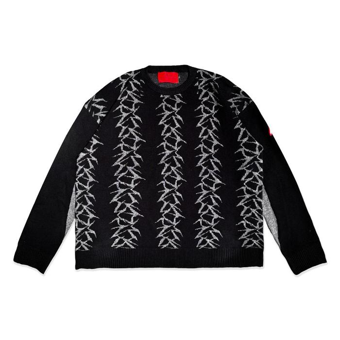 ready stock Skippers - Burnout Knit Sweatshirt BERKUALITAS