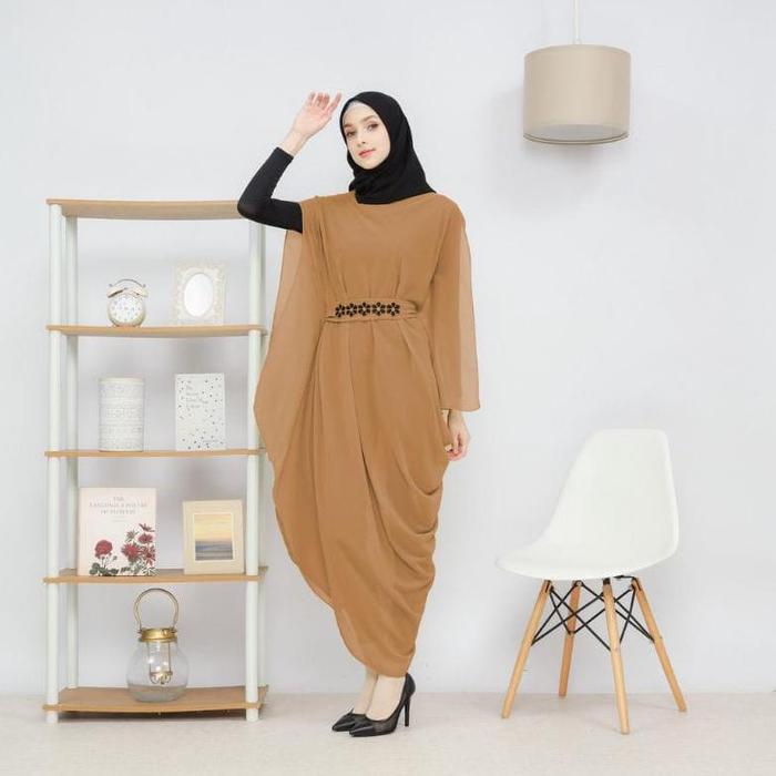 Promo Outer Kaftan Rinjani Untuk Atasan Kondangan Wanita Lebaran Hari Raya Kaptan Remaja Kekinian Ka