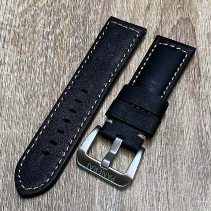 Strap Tali Kulit Jam Tangan Panerai Luminor Ukuran 24Mm Original Terlaris