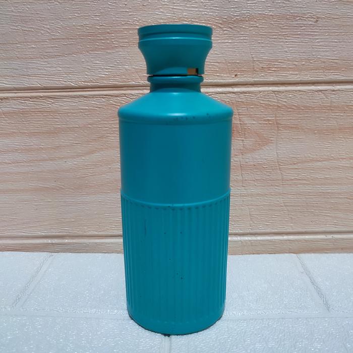 botol kosong bekas, hijau polos