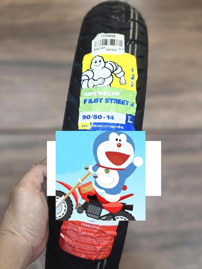 Ban michelin pilot street 2 ukuran 90/80-14 ban tubless vario beat michelin sp