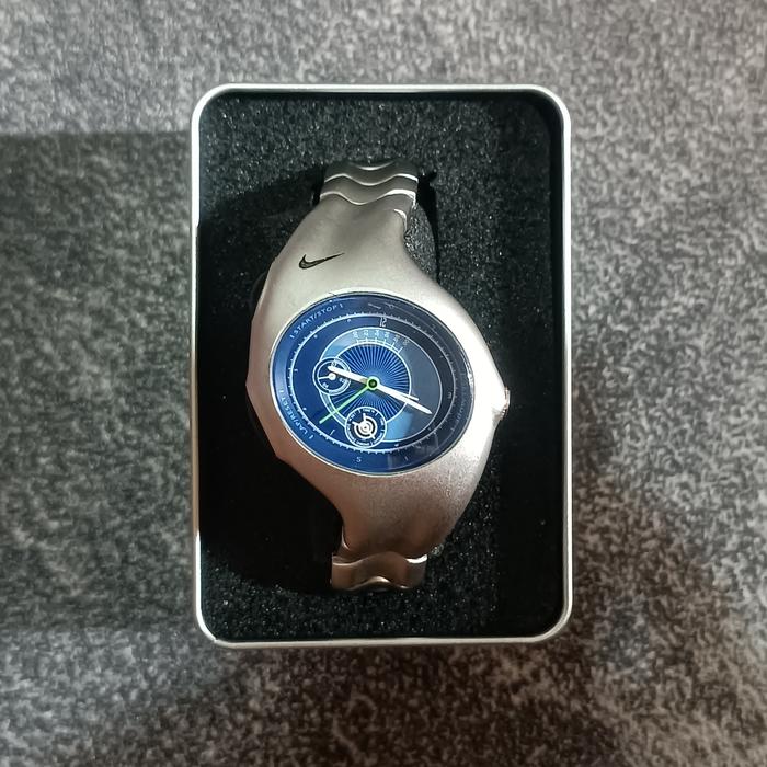 Jam Watch Nike Triax Armored Chrono Second Thrift Original