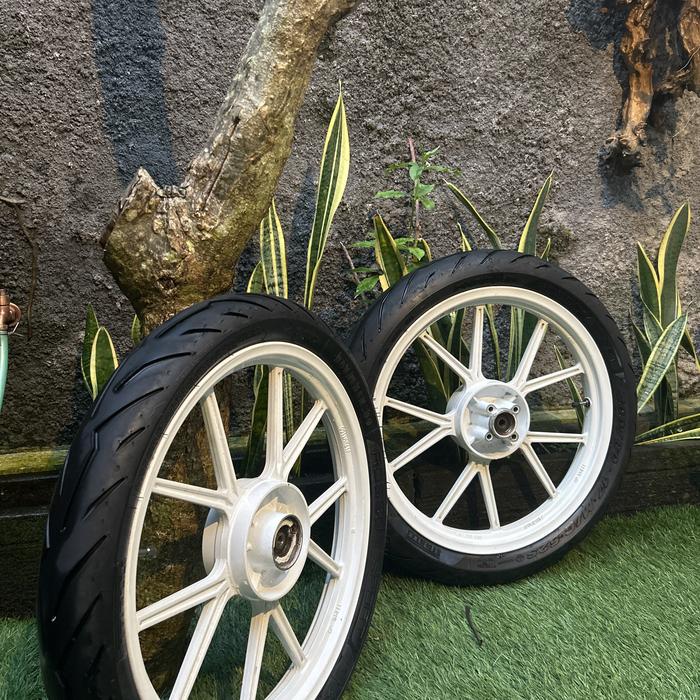 Velg GP Wheel R17 1.60 dan 1.85 double disc untuk Satria lumba hiu 2 tak PnP Ninja