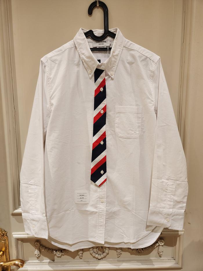 Thom Browne Seamed Tie Shirt Zara Uniqlo