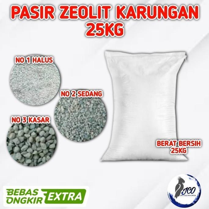 Terbaru! PASIR ZEOLIT 25KG PASIR KUCING ZEOLITE 25 KG PASIR ZIOLIT / ~
