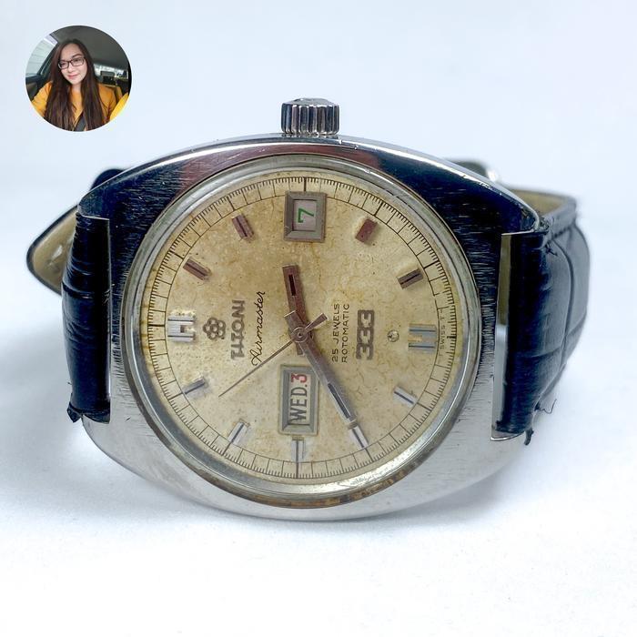 Titoni airmaster daydate 333 rotomatic no mido rado oris bulova longines enicar movado longines seik