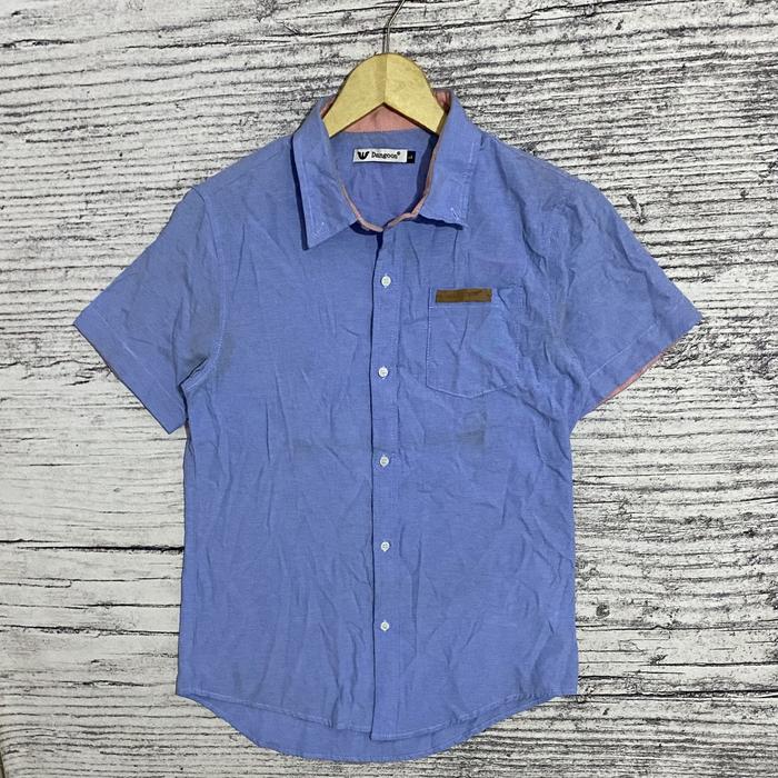 Kemeja biru laki laki dangoon