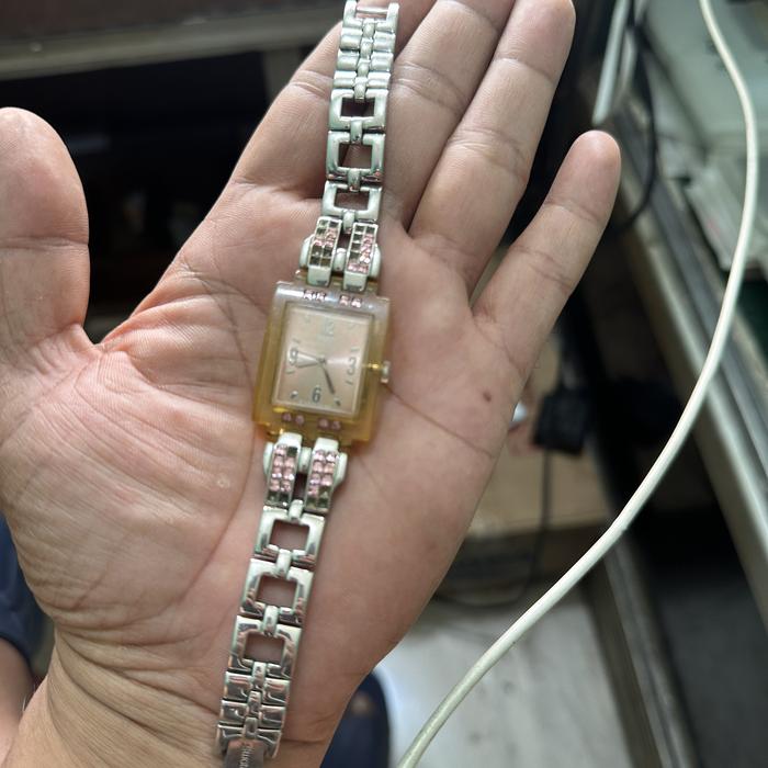 JAM TANGAN SWATCH 2008 SUBK137G BE ROSE GOLD ORIGINAL 100%