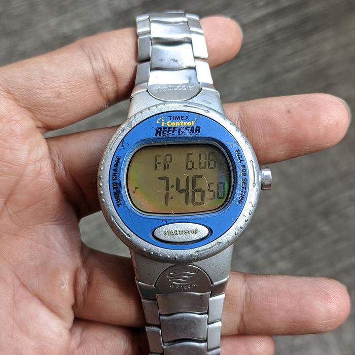 Jam Tangan TIMEX i-Control Reefgear Vintage Second Original