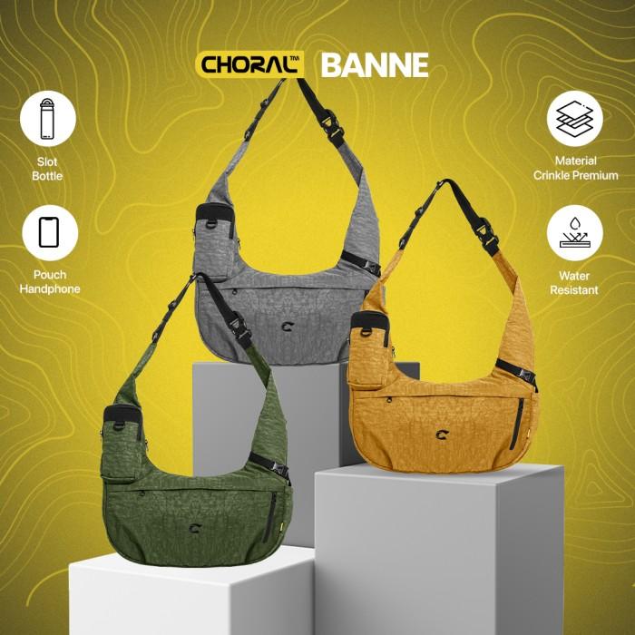 Choral Banne Multi Handling | Tas Selempang | Slingbag | Crossbody Bag Original