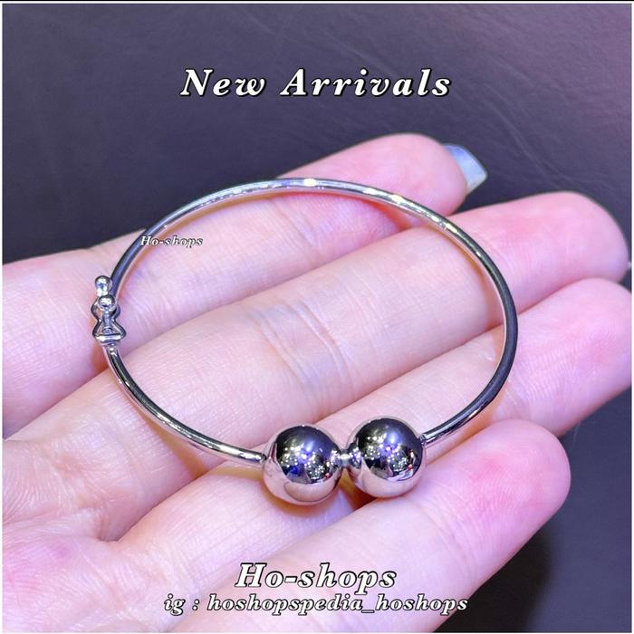 Gelang Bangle Baby / Bayi / Anak Mas Putih 750 Asli Emas
