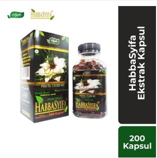 New Habbasyifa / Habbatusauda 200 Kapsul / Minyak Habasyi Oil Jinten Hitam