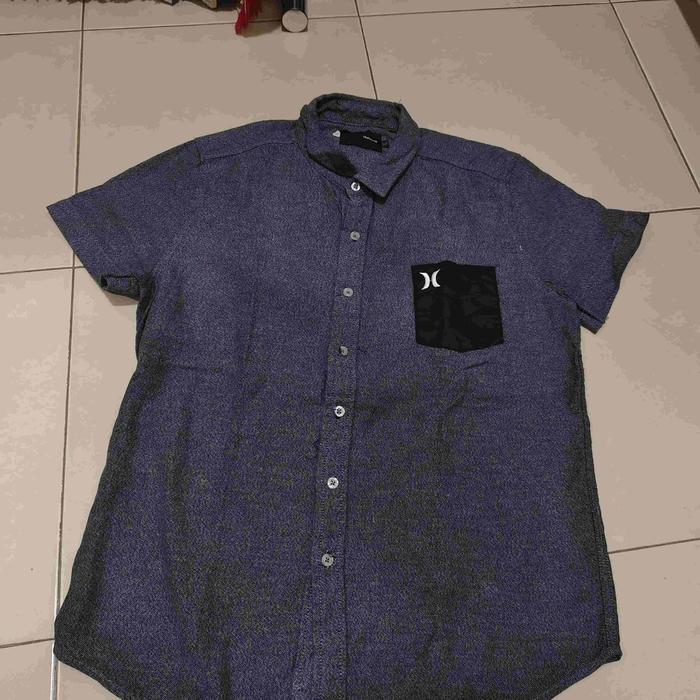 baju kemeja Hurley original size M