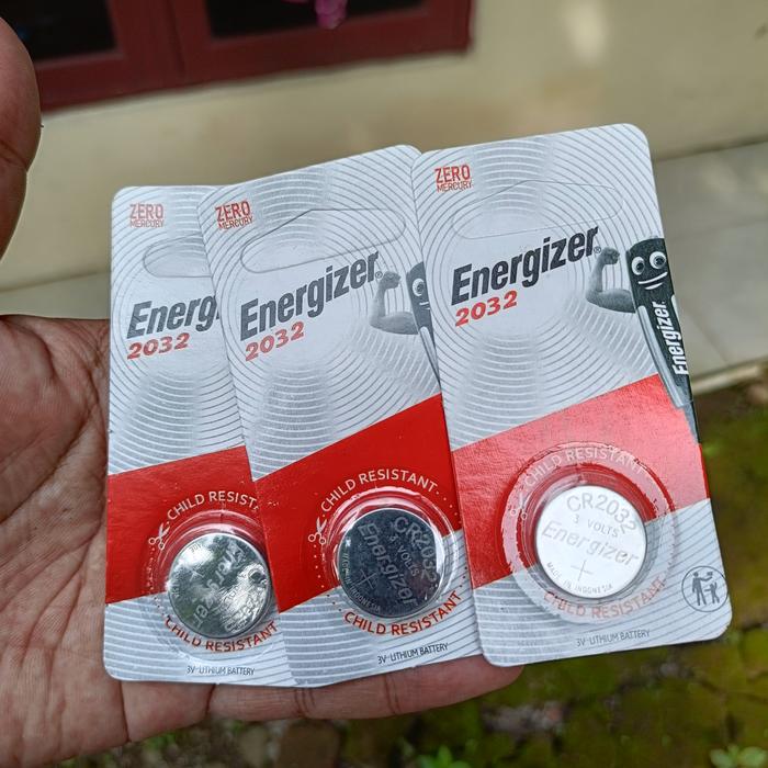 Bateray Baterai batrei Lithium Energizer cr2032 cr 2032 Original isi 2