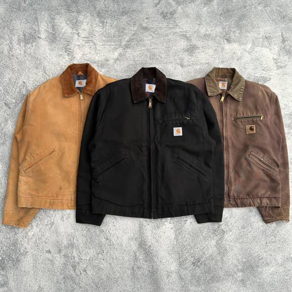 Jaket carhartt detroit vintage second original