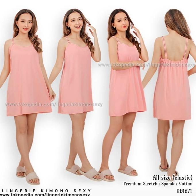 Parfume mini dress pendek wanita baju tidur daster lingerie sexy spandex Salem