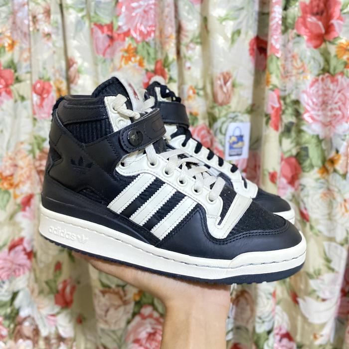 Adidas Forum 84 High Black off White series HQ7005 (Size 38 / US 5.5)