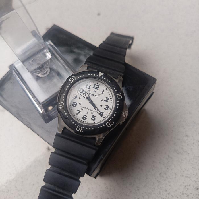ja0744 Jam tangan CURRENT Sporty Diver model Japan movement