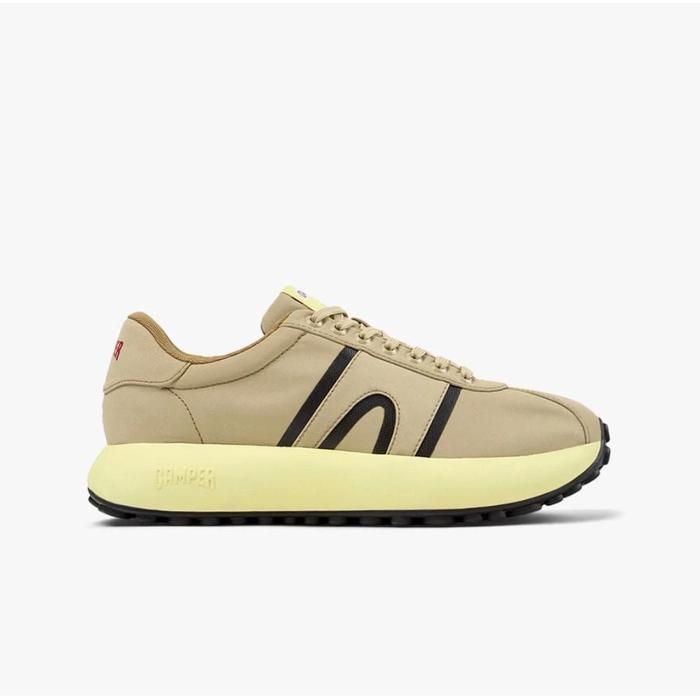 Sepatu sneakers pria camper pelotas athens brown original with box